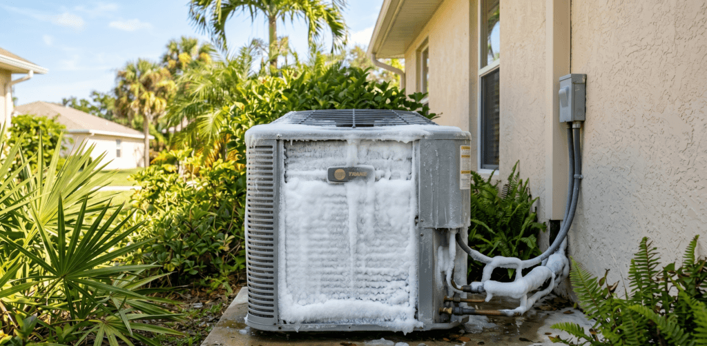 Why Is There Ice on My AC